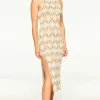 Outlet - Nakia Dress - Cream Midi | Midi Dresses