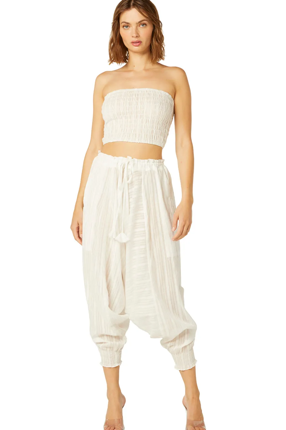 Clearance - Roksana Bandeau - Great Geo Crop Tops