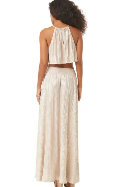 Clearance - Saana Top - Mother of Pearl Crop Tops