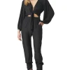 Best - Sylvia Top - Black Jacq Dot Crop Tops