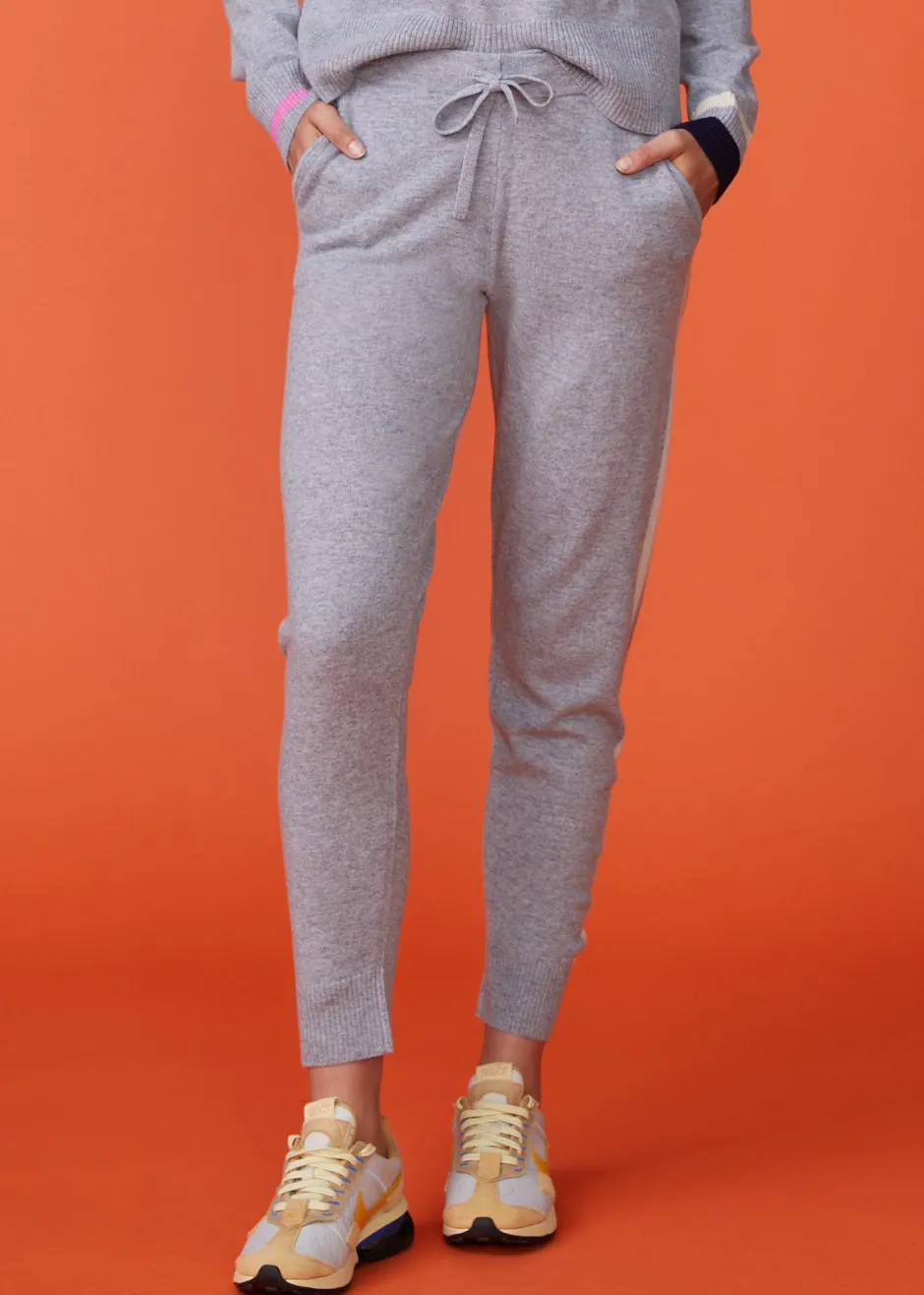 Hot - Wool Cash Sweater Cuffed Pants - Dark Heather Sweaters & Knits | Pants