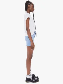 Outlet - High Waisted Smokin Double Micro Skirt - High Life Denim | All Denim