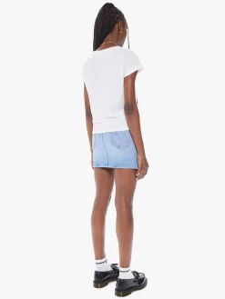 Outlet - High Waisted Smokin Double Micro Skirt - High Life Denim | All Denim