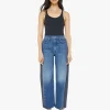 Sale - The Half-Pipe Flood - Black And Blue Flare | High-Rise