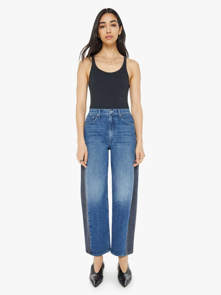 Sale - The Half-Pipe Flood - Black And Blue Flare | High-Rise