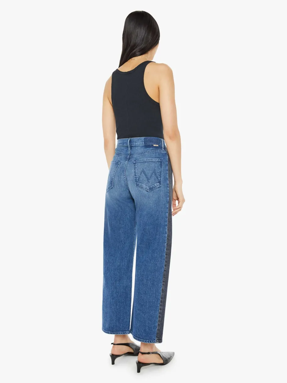 Sale - The Half-Pipe Flood - Black And Blue Flare | High-Rise