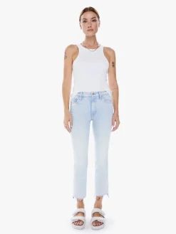 Sale - The Insider Crop Step Fray - Smooth Sailing Flare | High-Rise
