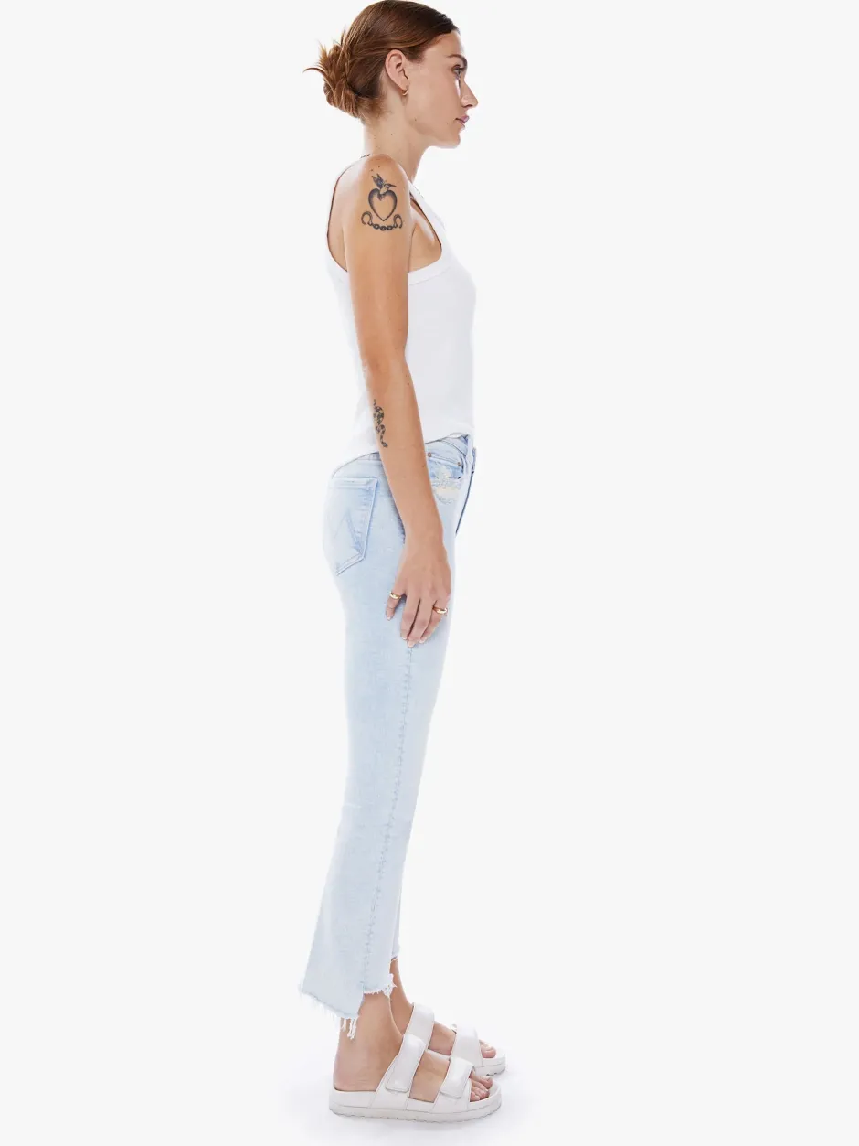 Sale - The Insider Crop Step Fray - Smooth Sailing Flare | High-Rise
