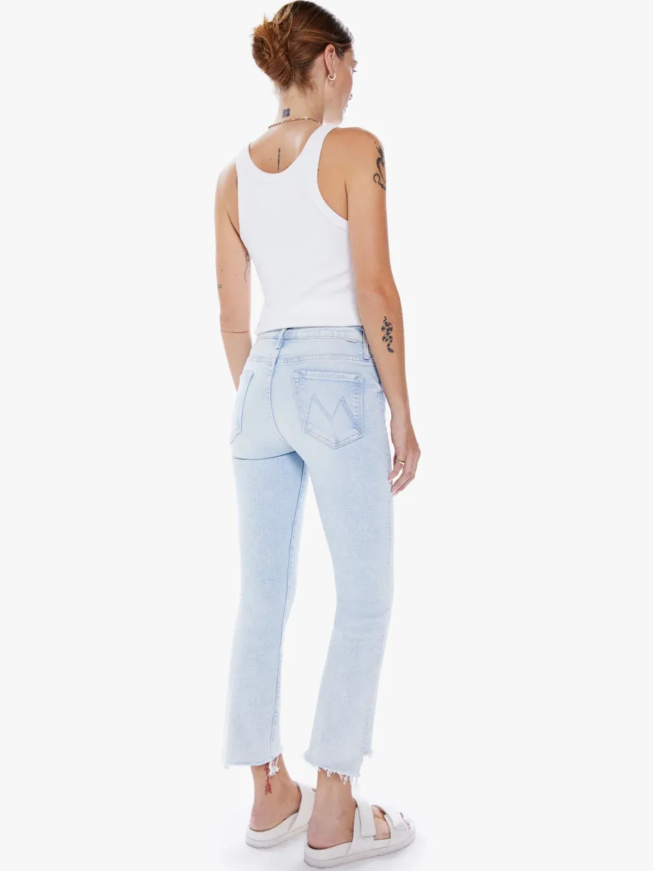 Sale - The Insider Crop Step Fray - Smooth Sailing Flare | High-Rise