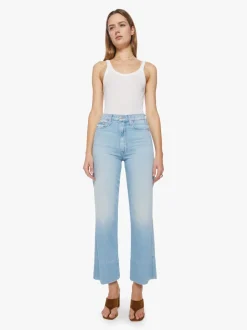 Outlet - The Maven Wide Hem Ankle - Unripped Crop | High-Rise