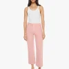 Clearance - The Mid Rise Maven Ankle - Candlelight Peach Denim | All Denim