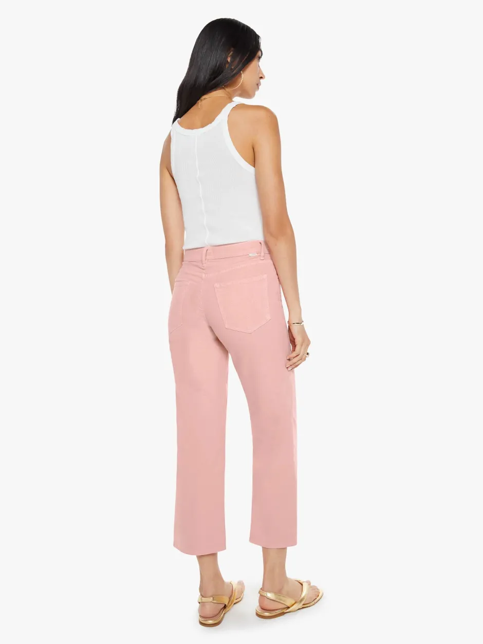 Clearance - The Mid Rise Maven Ankle - Candlelight Peach Denim | All Denim