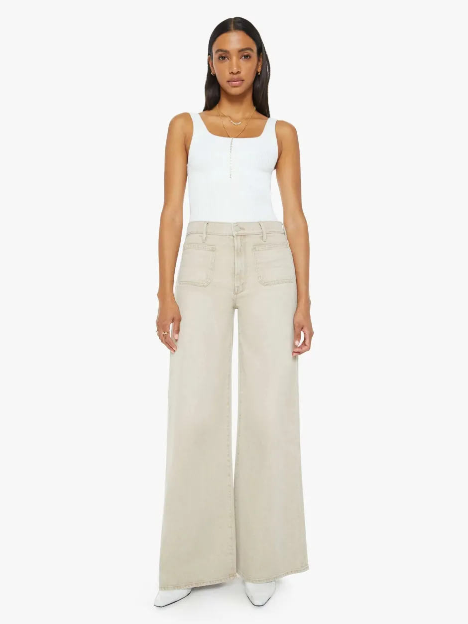 Discount - The Patch Pocket Undercover Sneak - Caramel Flare | High-Rise