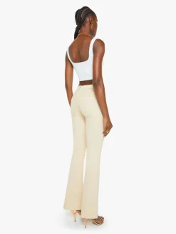 Clearance - The Patch Pocket Weekender - Wacky Khaki Flare | Denim