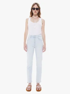 New - The Pixie Tomcat Ankle - Pina Colada Paradise Denim | All Denim