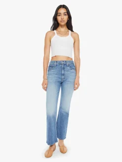 Sale - The Scooter Ankle - I'm A Winner Flare | Denim