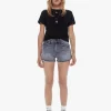 Clearance - The Tomcat Kick Fray Short - Hell Yeah! Shorts | High-Rise
