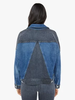 Outlet - The Triangle Drifter - Black And Blue Denim Jackets | Jackets