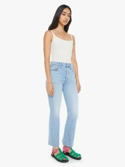 Hot - The Tripper Flood Fray - Look Ma, No Hands! Flare | Denim