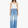 Sale - The Tux Sidestepper Sneak Fray - Double Stacked Flare | Denim