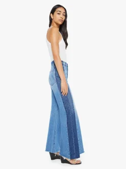 Sale - The Tux Sidestepper Sneak Fray - Double Stacked Flare | Denim