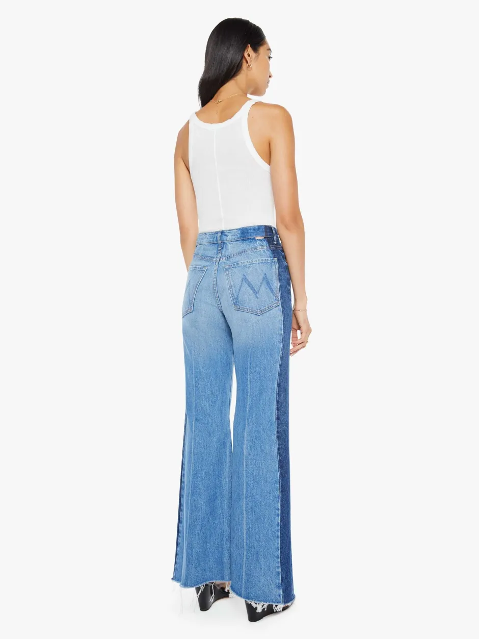 Sale - The Tux Sidestepper Sneak Fray - Double Stacked Flare | Denim