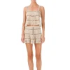 Best - Bonbon Hand Crotchet Top - Stone Crop Tops