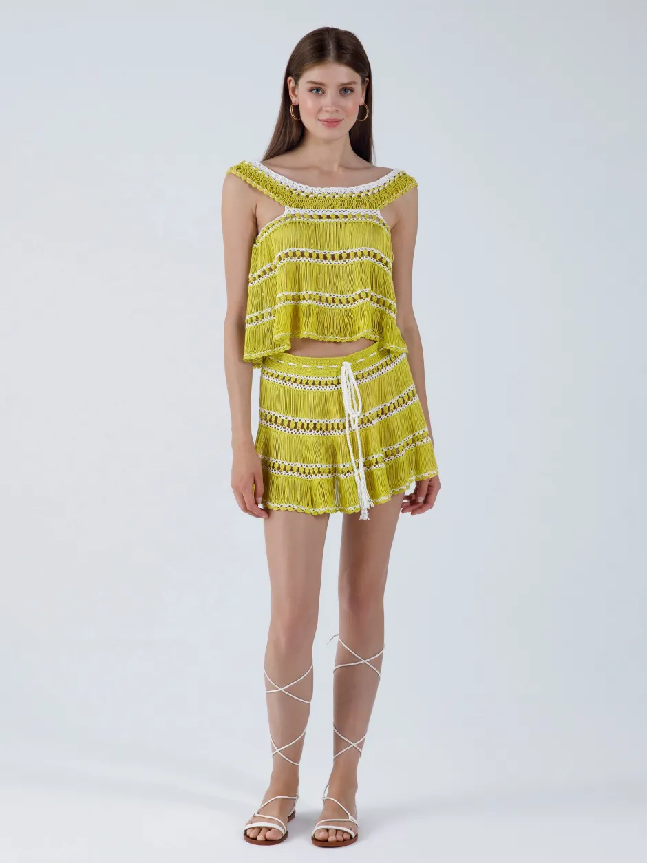 Outlet - Juniper Top - Antique Moss Coverups | Crop Tops