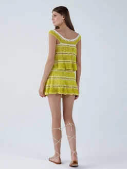 Outlet - Juniper Top - Antique Moss Coverups | Crop Tops