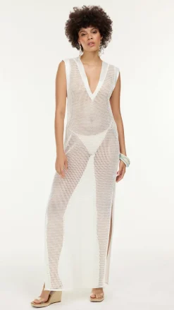 Clearance - Kaftan Cover Up - Ivory Coverups