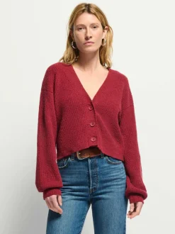 Outlet - Bo Cardigan - Danish Red Sweaters & Knits