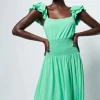 Online - Brittini Waist Dress - Katydid Dresses | Long Dresses