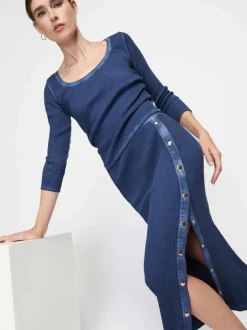 Fashion - Cala Skirt - Denim Long Skirts