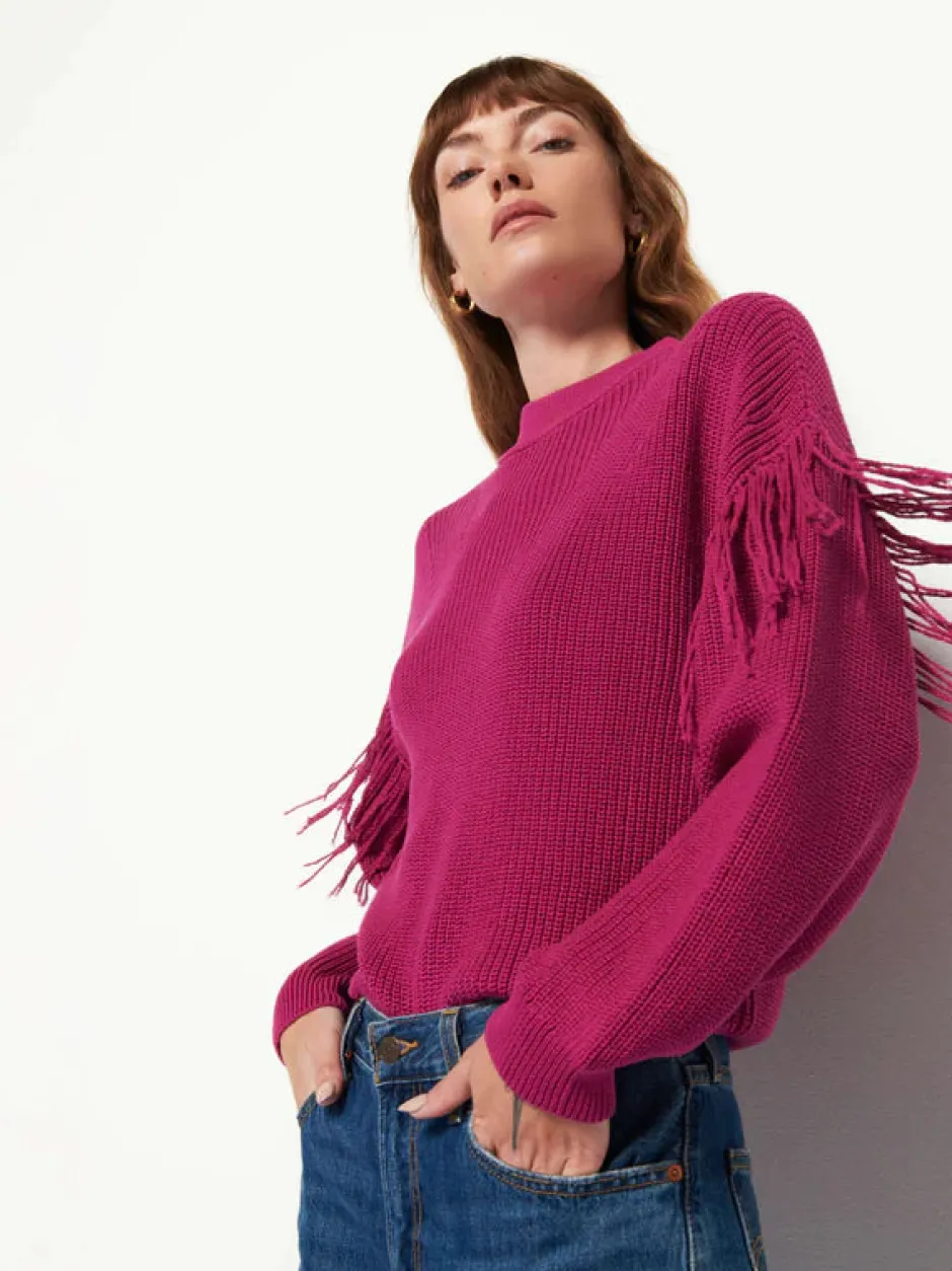 Fashion - Carine Sweater - Miss Magenta Sweaters & Knits