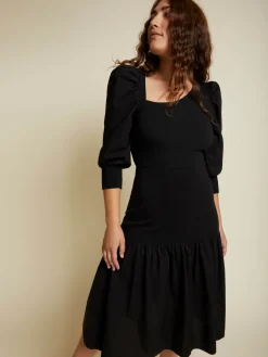 New - Catalina Dress - Jet Black Dresses | Midi