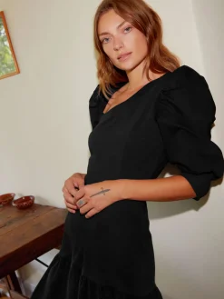 New - Catalina Dress - Jet Black Dresses | Midi