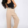 Discount - Del Full Leg Trouser - Paper Bag Pants