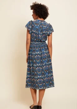 Sale - Delia Dress - Night Bloom Dresses | Midi