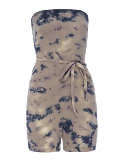 Discount - Gita Romper - Deep Water Rompers