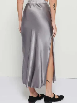 Clearance - Maribel Skirt - Smoke Long Skirts
