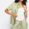 Clearance - Odin Blouse - Olive Oil Blouses