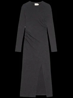 Outlet - Penn Dress - Dark Charcoal Heather Dresses | Long Dresses