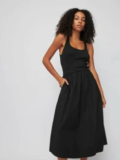 Best - Sadelle Dress - Black Dresses | Midi