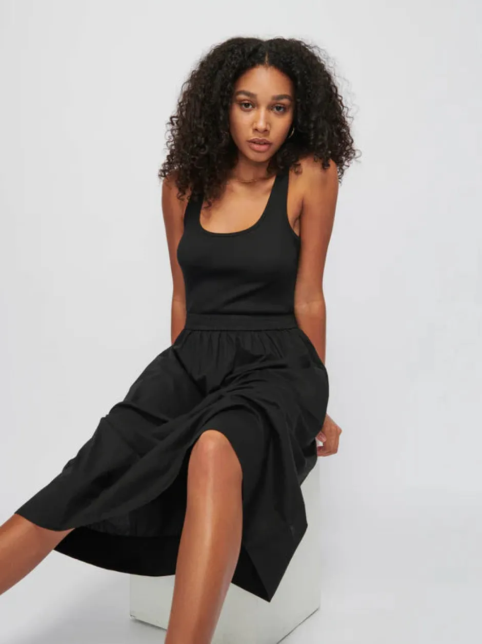 Best - Sadelle Dress - Black Dresses | Midi
