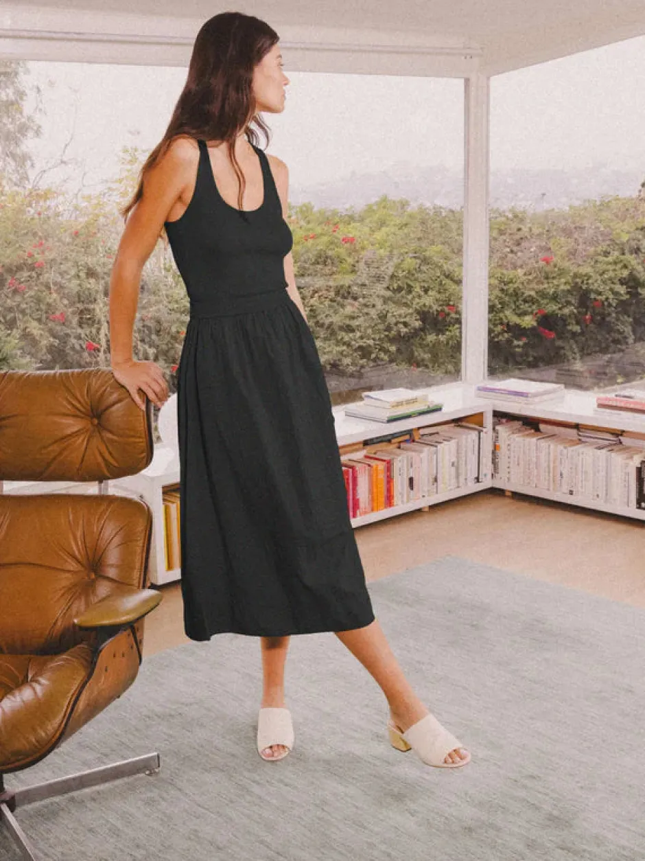 Best - Sadelle Dress - Black Dresses | Midi