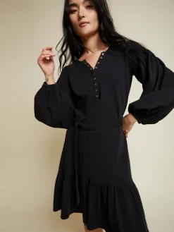 Discount - Talli Dress - Jet Black Dresses | Mini Dresses