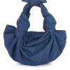 Online - Knot Bag - Denim Handbags