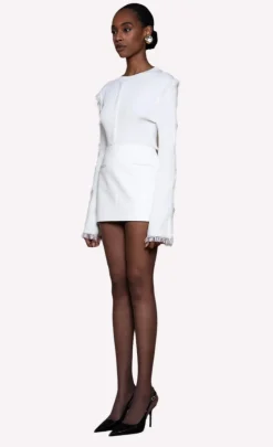 Online - Baron Skirt - White Mini Skirts