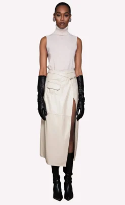 Fashion - Celeste Skirt - Crema Long Skirts