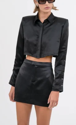 Best - Eden Crop Top - Black Crop Tops